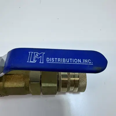 L&M Distribution Water Broom Replacement On/Off Valve for 7-Jet or 9-Jet Broom - Thumbnail 2