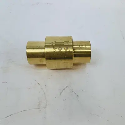 Lead-Free Brass Check Valve CFI 3/4" FNPT, 200 WOG, One-Way Flow Control - Thumbnail 2