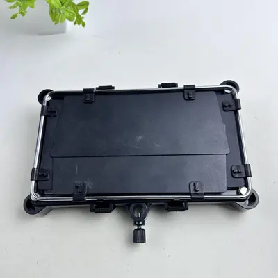 LED Video Light Panel Bi-Color 3200K-5600K w/ Power Adapter & Barn Doors - Thumbnail 3