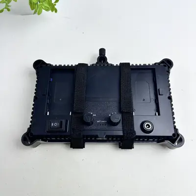 LED Video Light Panel Bi-Color 3200K-5600K w/ Power Adapter & Barn Doors - Thumbnail 4