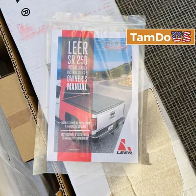 LEER SR250 Truck Bed Cap Hardware Kit 610201 For 2005–2015 Toyota Tacoma 6.5ft - New - Real photo at TamDo.us