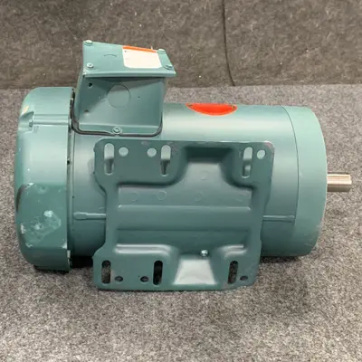 LEESON Wattsaver 2 HP 1745 RPM 3 Phase Electric Motor 145TC TEFC 121181.00 - Thumbnail 4
