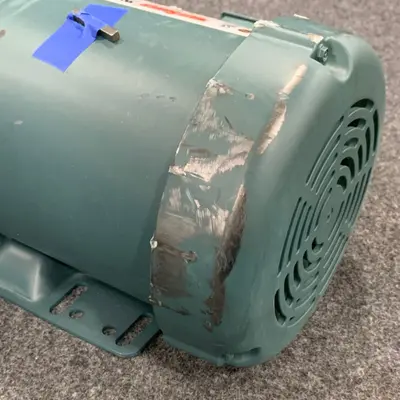 LEESON Wattsaver 2 HP 1745 RPM 3 Phase Electric Motor 145TC TEFC 121181.00 - Thumbnail 3