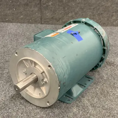 LEESON Wattsaver 2 HP 1745 RPM 3 Phase Electric Motor 145TC TEFC 121181.00 - Thumbnail 5