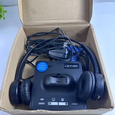 Leitner LH275 Wireless Dual-Ear Headset Office Telephone Computer Headset - Thumbnail 5