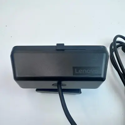 Lenovo Essential FHD Webcam Black 1080p Video USB Camera FHDWC300 PC Mac - Thumbnail 2