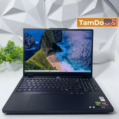 Lenovo Legion Pro 5 16ADR10 Laptop 16" OLED, Ryzen 7 8745HX, 32GB, 1TB, RTX 5060 - Excellent - Real photo at TamDo.us