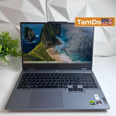 Lenovo LOQ 15ARP9 15.6" 144Hz, Ryzen 5 7235HS, 16GB DDR5 ,512GB SSD, RTX 4050 - Excellent - Real photo at TamDo.us