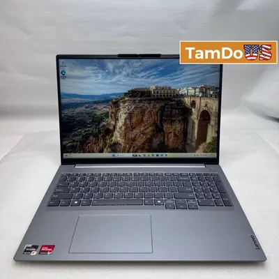 Lenovo ThinkBook 16 G7 ARP 16" WUXGA, AMD Ryzen 5 7535HS, 16GB DDR5, 256GB SSD - Good - Real photo at TamDo.us