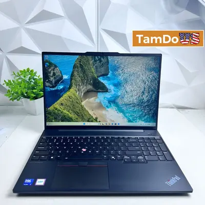 Lenovo ThinkPad E16 Gen 2 16" Laptop, Core Ultra 7 155U, 40GB, 512GB *Pls READ* - Thumbnail 1