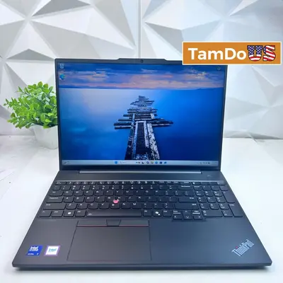Lenovo ThinkPad E16 Gen 2 16" Laptop, Intel Ultra 7 155U, 40GB, 512GB *PLS READ* - Thumbnail 1