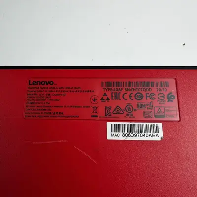 Lenovo ThinkPad Hybrid USB-C with USB-A Docking Station - Thumbnail 9