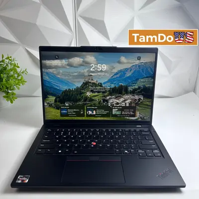 Lenovo ThinkPad L14 Gen 5 Laptop, 14" FHD+, Ryzen 5 PRO 7535U, 32GB DDR5, 500GB - Thumbnail 1