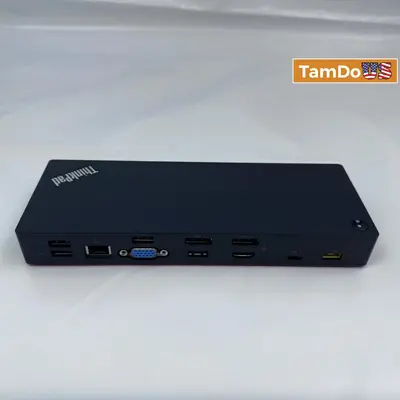 Lenovo ThinkPad Thunderbolt 3 Dock (DBB9003L1) TYPE 40AC w/ 135W Power Supply - Thumbnail 5