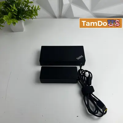 Lenovo ThinkPad USB-C Dock Gen 2 Docking Station - Thumbnail 1
