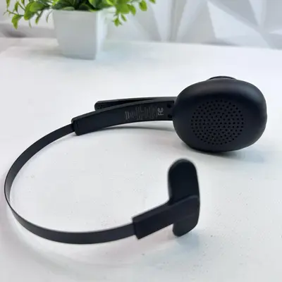 LEVN LE-HS015 Bluetooth Headset AI Noise Cancelling Wireless Office Headphones - Thumbnail 3