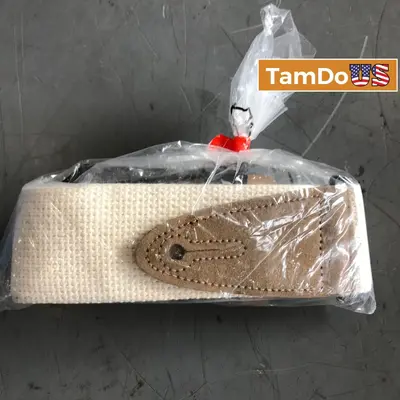 Levy’s MC8U-007 2" Cotton Guitar Strap, White, Feather Pattern, Adjustable - New - Real photo at TamDo.us