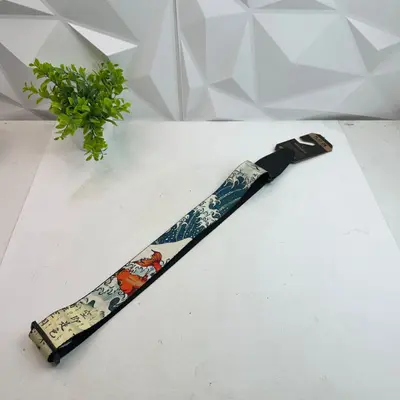 Levy's MPD2 Polyester Guitar Strap, Koi Fish Design, Adjustable - Thumbnail 2