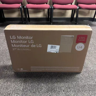 LG 27" FHD IPS Monitor 120Hz 1ms HDR10 HDMI VGA 27U41YA Desktop Display - Thumbnail 8