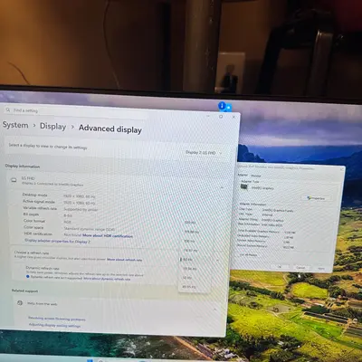 LG 27" FHD IPS Monitor 120Hz 1ms HDR10 HDMI VGA 27U41YA Desktop Display - Thumbnail 7