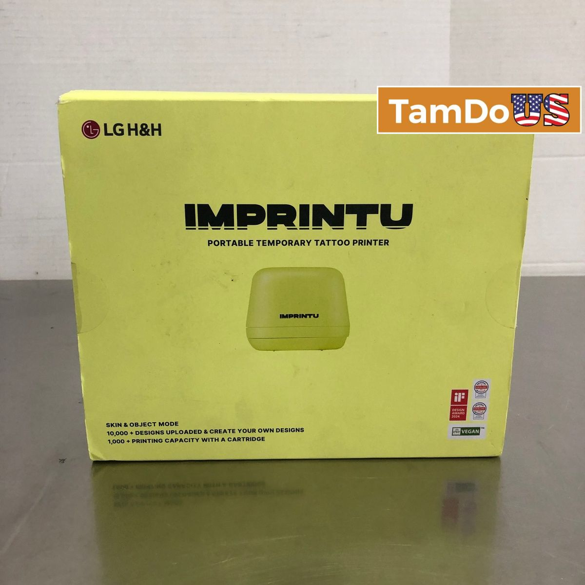 LG H&H Imprintu Portable Temporary Tattoo Printer LIM-001 Skin & Object Mode - Photo 1 - Real photo at TamDo.us