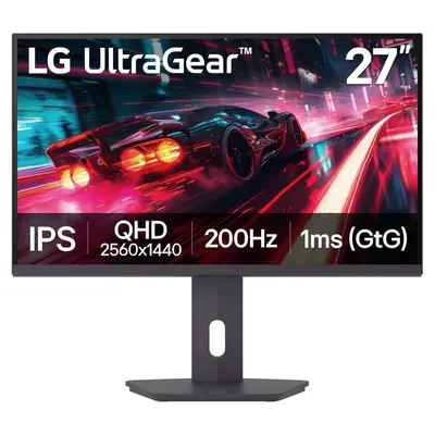 LG UltraGear 27G610A-B 27" QHD 1440p 200Hz 1ms IPS HDR400 Gaming Monitor - Excellent - Real photo at TamDo.us