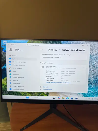 LG UltraGear 27GR83Q-B 27" QHD 2560x1440 240Hz 1ms IPS Gaming Monitor G-SYNC - Thumbnail 4