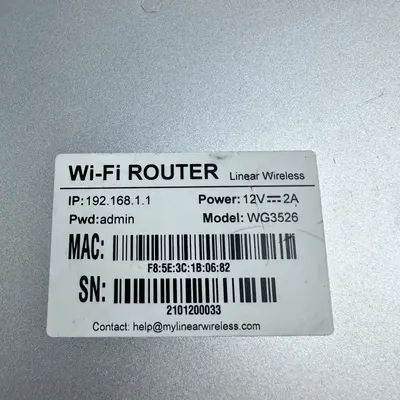 Linear Wireless WG3526 Dual Band Gigabit Wi-Fi Router FOR Mobile Wireless Setup - Thumbnail 8