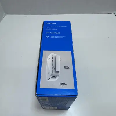 Linksys AC750 Boost WIFI Range Extender White Up To 1000 Sq ft - Thumbnail 3