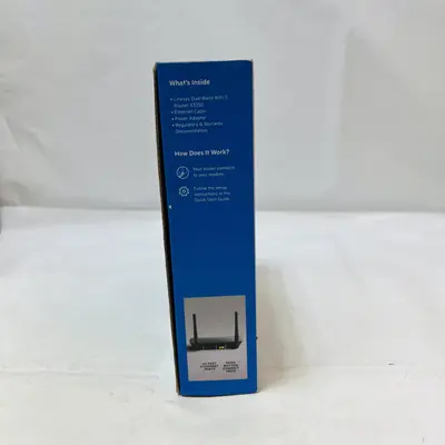Linksys E5350 - AC1000 Dual-Band Wifi 5 Router, 10+ Devices, Up to 1000sqft - Thumbnail 2
