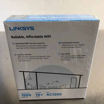 Linksys E5400 AC1200 Dual-Band Wi-Fi Router - Thumbnail 4