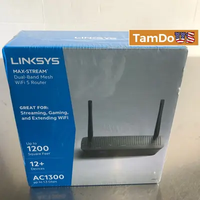 Linksys MR6350 Max-Stream Dual-Band Mesh Wi-Fi 5 Router - Thumbnail 1