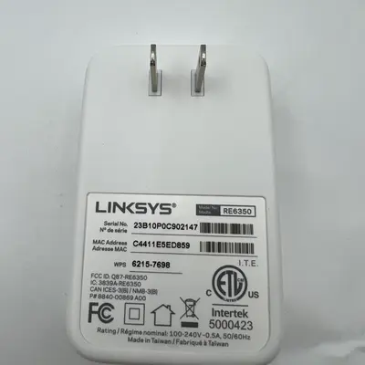 Linksys RE6350 Wi-Fi Extender – AC1200 Dual-Band Wireless Booster - Thumbnail 7