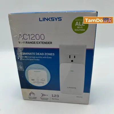 Linksys RE6350 Wi-Fi Extender – AC1200 Dual-Band Wireless Booster - Thumbnail 10