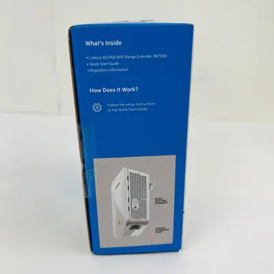 Linksys RE7000 Max-Stream AC1900 Dual-Band Wi-Fi Range Extender, MU-MIMO, White - Thumbnail 5