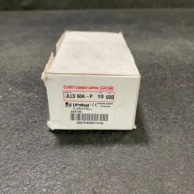 Littelfuse JLLS 60A-P Class T Current Limiting Fuse 60 Amp 600V JLLS060.T Box 10 - Thumbnail 3