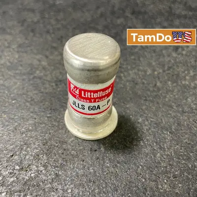 Littelfuse JLLS 60A-P Class T Current Limiting Fuse 60 Amp 600V JLLS060.T Box 10 - Thumbnail 1