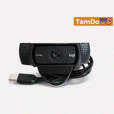 Logitech C920e Pro HD 1080p Business Webcam Video Conferencing Camera V-U0028 - New Open Box - Real photo at TamDo.us