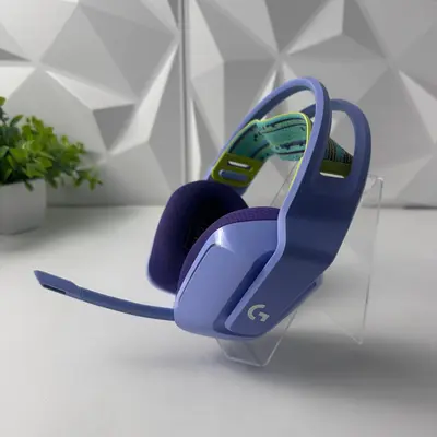 Logitech G733 LIGHTSPEED Wireless RGB Gaming Headset Lilac Purple USB Receiver - Thumbnail 2