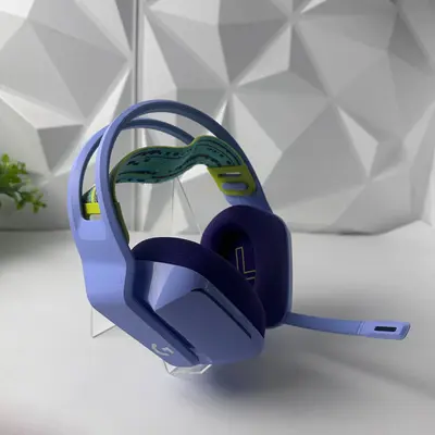 Logitech G733 LIGHTSPEED Wireless RGB Gaming Headset Lilac Purple USB Receiver - Thumbnail 8