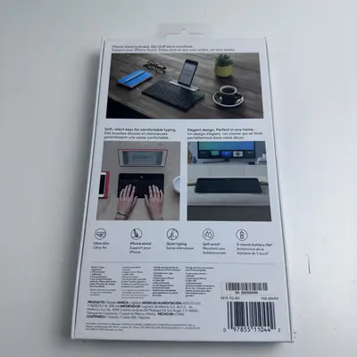 Logitech Keys-To-Go Ultra Slim Bluetooth Keyboard for iPhone, iPad, Apple TV - Thumbnail 8