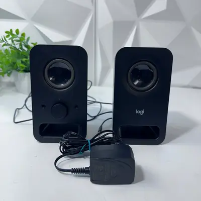 Logitech Z150 Multimedia Speakers Compact PC Computer Speaker System Black - Thumbnail 6