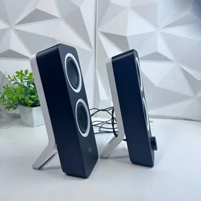 Logitech Z200 Multimedia Speakers 2.0 Desktop Computer Sound System Black - Thumbnail 2