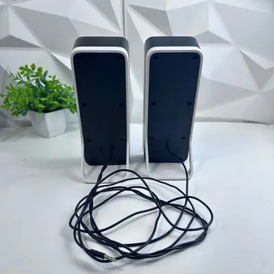 Logitech Z200 Multimedia Speakers 2.0 Desktop Computer Sound System Black - Thumbnail 3