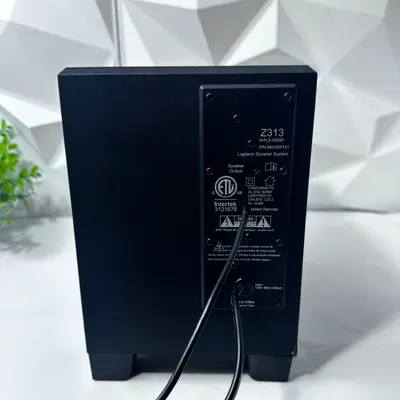 Logitech Z313 2.1 Multimedia Speaker System Subwoofer 50W Peak Power 3.5mm - Thumbnail 9