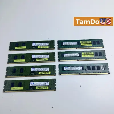 Samsung 2GB DDR3 PC3-10600R ECC Registered Server Memory Lot of 7 - Thumbnail 1