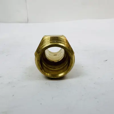 (Lot of 10) Brass Hose Barb Fittings 3/4" NPT x 3/4" Barb Male Adapter - Thumbnail 3