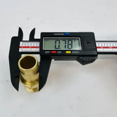 (Lot of 10) Brass Hose Barb Fittings 3/4" NPT x 3/4" Barb Male Adapter - Thumbnail 5