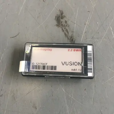 Lot of 120 Vusion 2.2 BWR UU340 SES-Imagotag Electronic Shelf Price Tags - Thumbnail 2