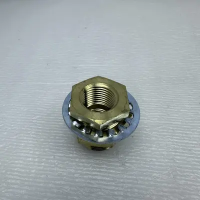Lot of 2 3/8" Brass Bulkhead - Thumbnail 2